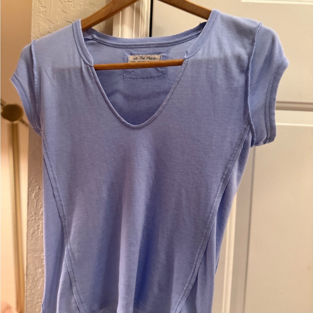 Free people We The Free periwinkle always yours tee xs
